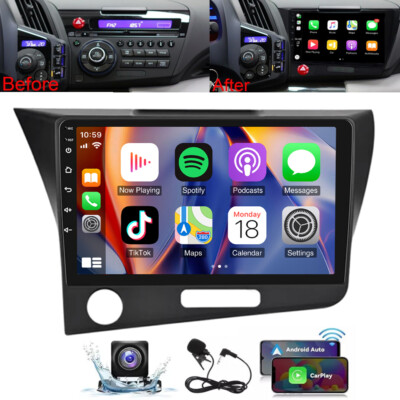 4+64GB Car Radio Stereo For Honda CRZ CR-Z 2010-2016 Fit for Carplay Android 14