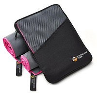 Camping Towel Set With Quick Dry Technology. Pack Towel And Travel Towel. Lar... on sale Camping Towel Set With Quick Dry Technology. Pack Towel And Travel Towel. Lar... on sale
