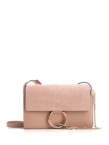 CHLOÉ Faye small shoulder bag Misty rose BNWT