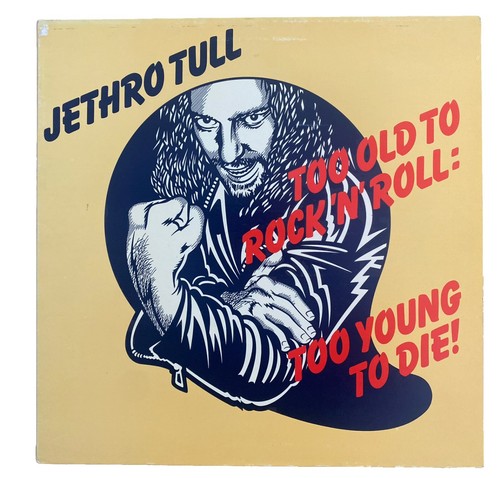 Jethro Tull - Too Old To Rock 'N' Roll Too Young To Die LP Record 1976 VG+ / VG+ - Picture 6 of 10