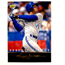 Roberto Alomar 1993 Upper Deck Clutch Performers #1 MLB Toronto Blue Jays