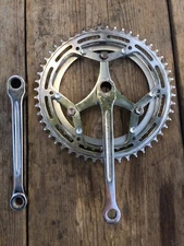 Magistroni Type Chrome Steel Racing Crankset