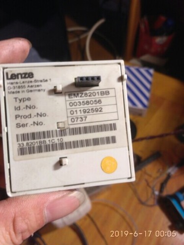 PANEL Lenze EMZ8201BB Reacondicionado ENVÍO RÁPIDO GRATUITO - Imagen 1 de 2