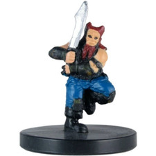 D D Mini - DWARF BARBARIAN  18  Dragoneye Series - HARD TO FIND with CARD  
