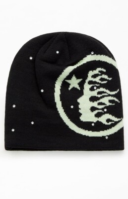 キャップ KILLIMAN Midnight Star Beanie Black Hellstar - Starry Night Beanie - Size OS - BLACJ MULTI | eBay