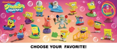 McDonald's 2012 Nickelodeon Spongebob 