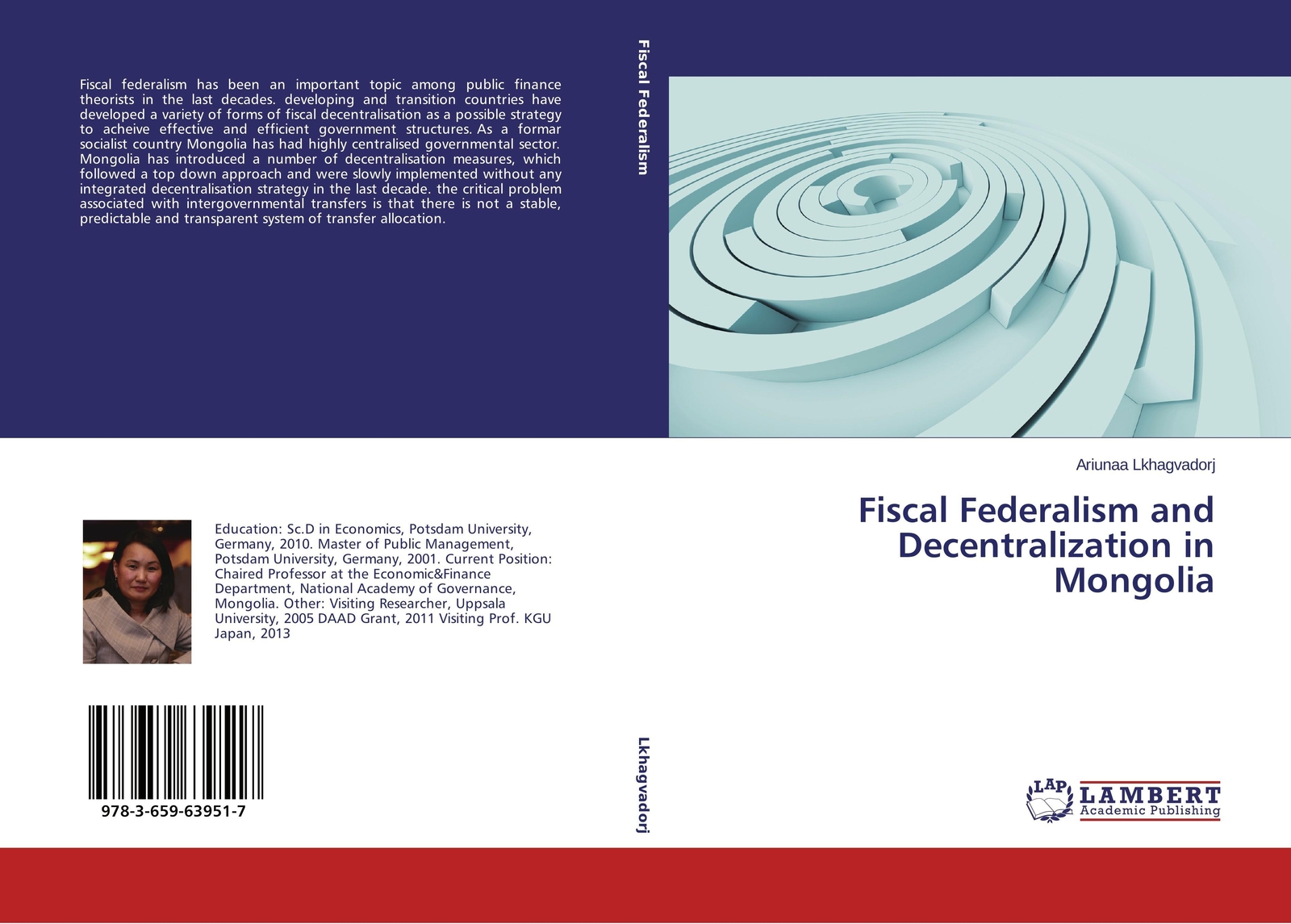 Thumbnail - Ariunaa Lkhagvadorj | Fiscal Federalism And Decentralization In