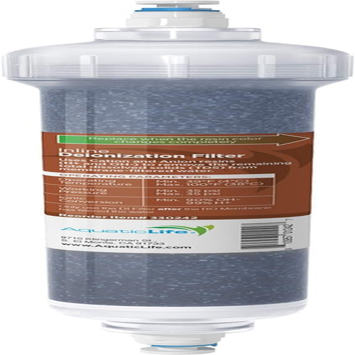 DI Color Changing Mixed Bed Resin Cartridge, Aquarium, Hydroponics