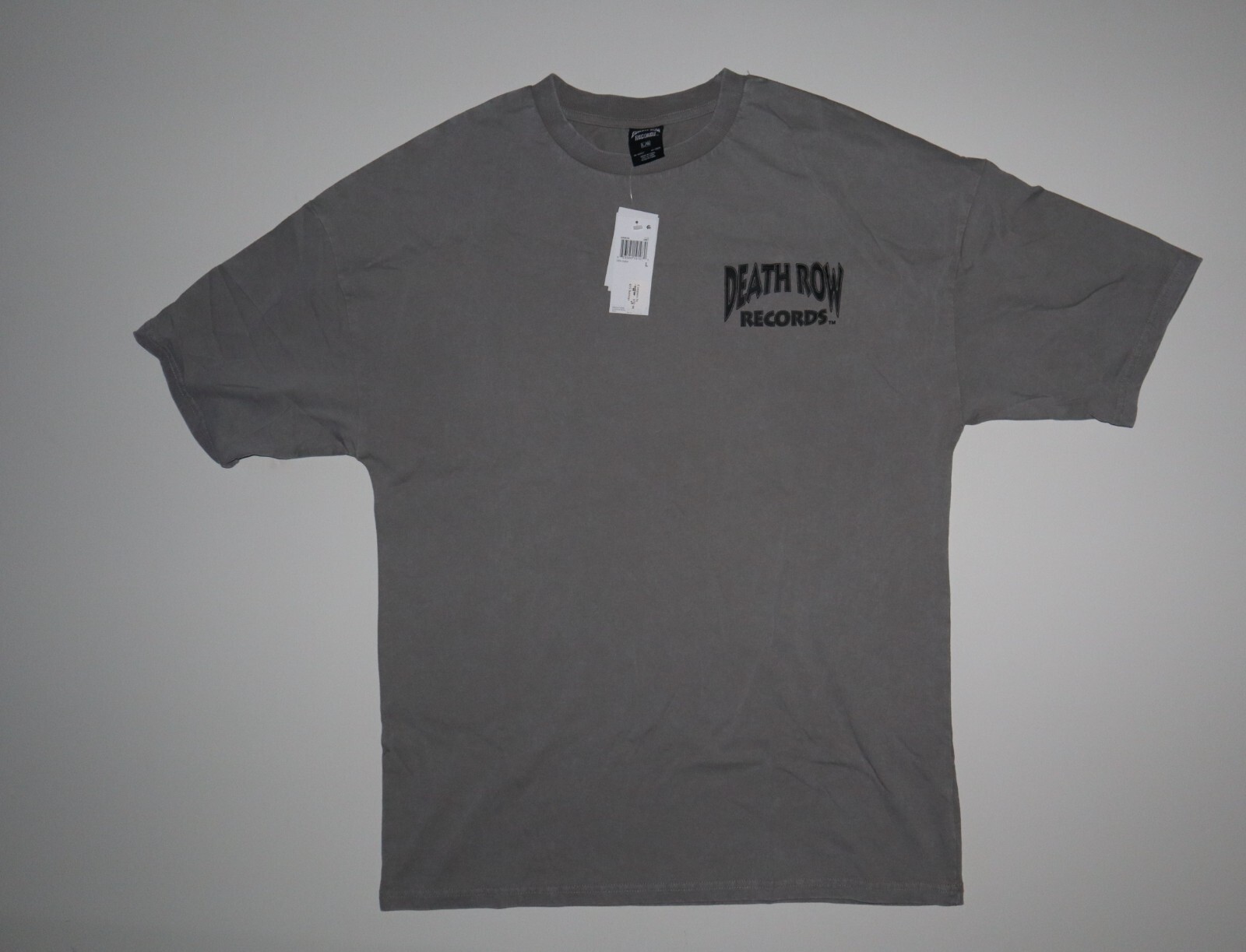 FILA MAGLIETTA DA UOMO DEATH ROW RECORDS GRIGIA TAGLIA LARGE