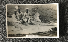Tobacco Card, Senior Service, THE NAVY, 1937, A Carley Float, #19