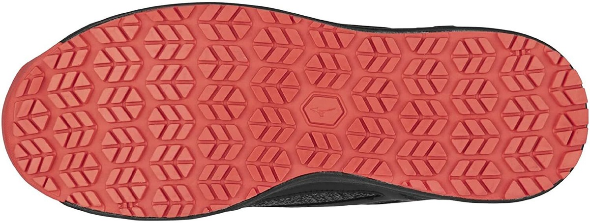 MIZUNO WORKING Safety Shoes ALMIGHTY LS2 52L BOA F1GA2202 Black