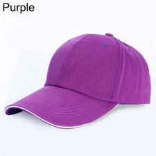 Mens Womens Plain Baseball Cap Adjustable Peak Sports Trucker Printing Sun Hat..