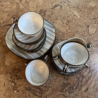Kasuga Showa Japan Genuine Stoneware Variety of Items Delicate And Stunning!