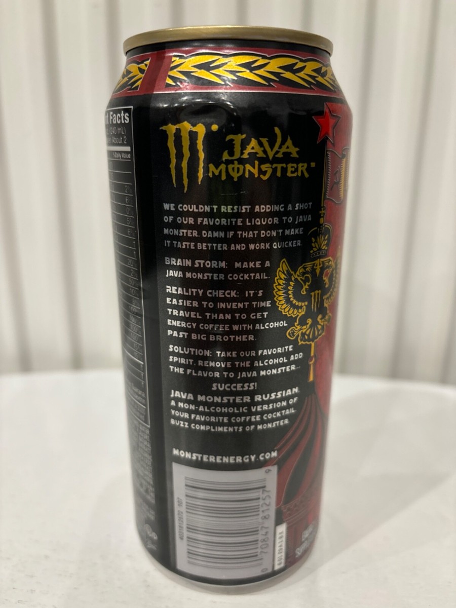 Monster Energy Java Russian (FULL CAN) | eBay