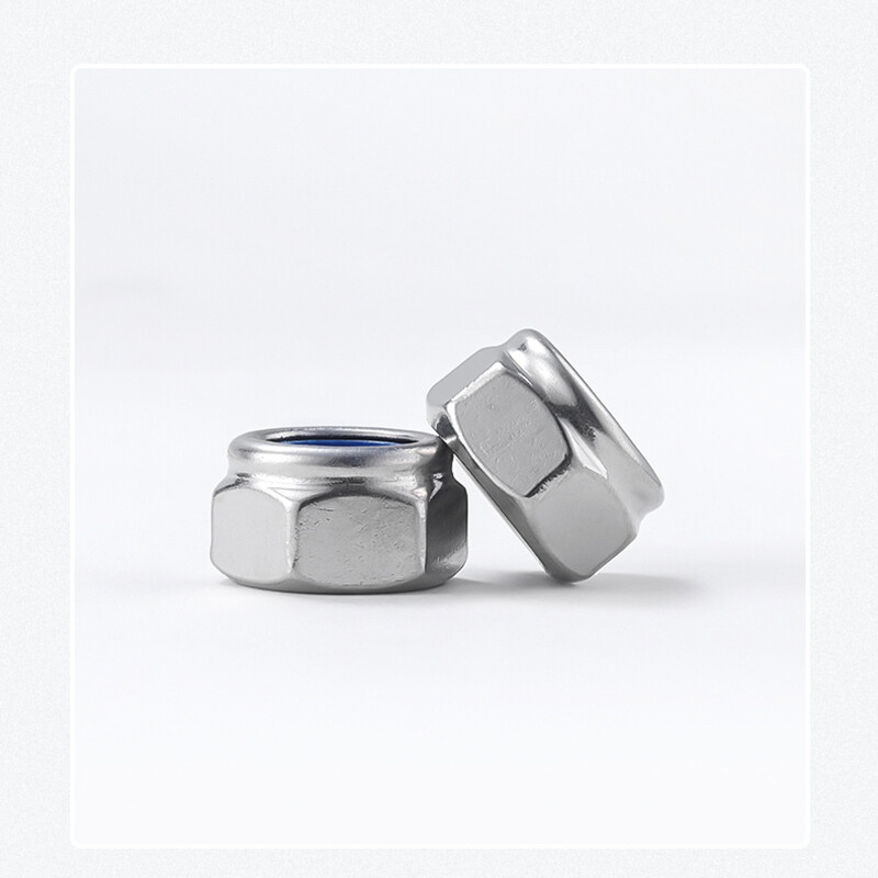 Lock Nut A2 Stainless Steel Fine Pitch Nyloc Nuts - M8 M10 M12 Nylon S, DIN 985, Hex Style DIN 985 Metric Lock Nuts - Foto 10
