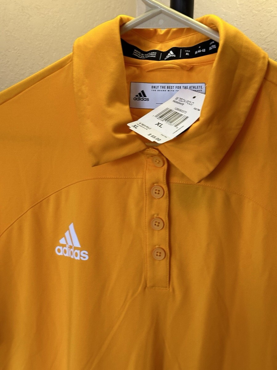 Adidas Men's Size X Large Aeroready Athletic Tech Polo Shirt Short