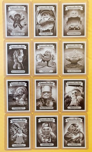 FULL SET: GPK UNIVERSAL MONSTERS CARDS & PACK WRAPPER (1st Series, 2nd Printing) - Picture 4 of 10