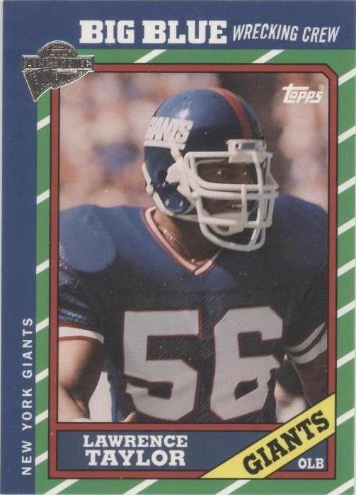 2004 Topps All-Time Fan Favorites Lawrence Taylor #60 - 1 of 2