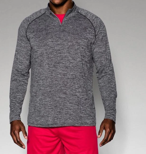 Under Armour Men's UA Tech 1/4 Zip Shirt 1242220 Black/Graphite (005)