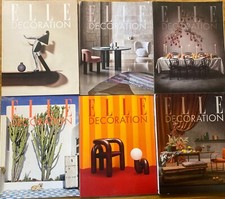 6 x ELLE DECORATION MAGAZINES 2019/20 - GET THE PARTY STARTED - SUMMER LIVING