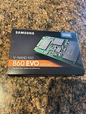 Samsung (MZ-N6E500BW) 500GB 860 EVO SATA III M.2 Internal SSD for