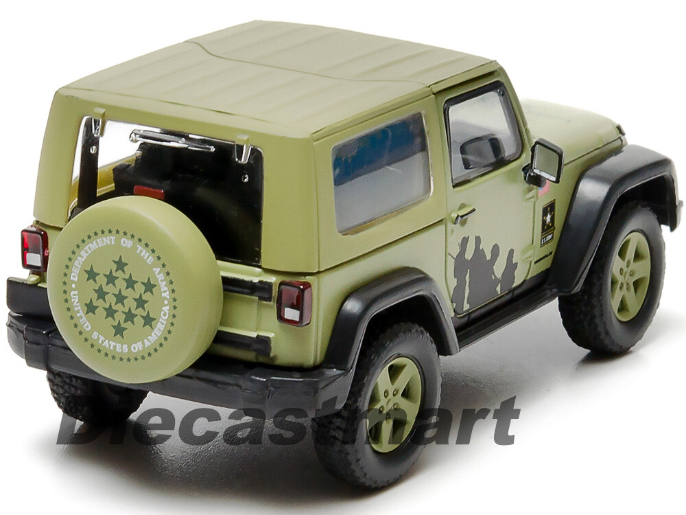 【プラモデル】Jeep WRANGLER　HARDTOP 1/43 Jeep Wrangler Unlimited Rubicon Recon Hard Top (Cream