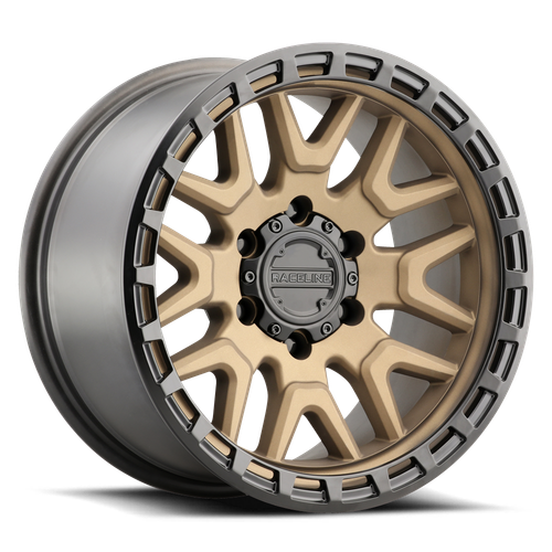 (Set-4) Raceline Krank Bronze 16X8 5X139.7 0mm wheels rims 16 inch - Picture 2 of 2