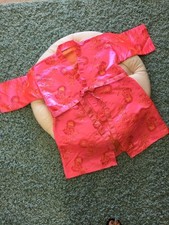 Korean Traditional Kimono Sleeve Floral Tunic For Girls and Women's A-3