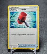 Crushing Hammer Regular Uncommon Trainer Crown Zenith Pokemon TCG Card 125/159