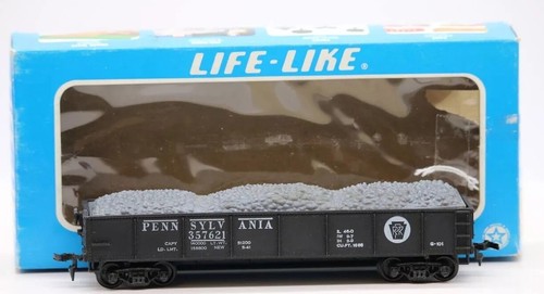 Góndola Pennsylvania realista PRR 357621 - escala HO con carga de carbón caja 1:87 | Zustand: Used