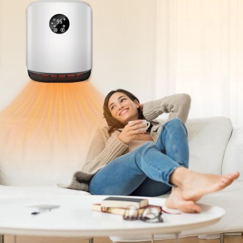 Electric Space Heater 1500W Fast Heating WiFi Space Heaters with 3 Modes, Safety - Picture 11 of 18