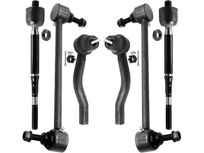 For Nissan Versa Note Tie Rod and Sway Bar Link Kit Detroit Axle 53479HDRC