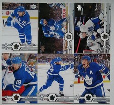 2019-20 Upper Deck Toronto Maple Leafs Series 2 Base Team Set of 6 Hockey Card