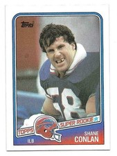 SHANE CONLAN 1988 TOPPS ROOKIE CARD NEAR MINT+ CONDITION. rookie card picture