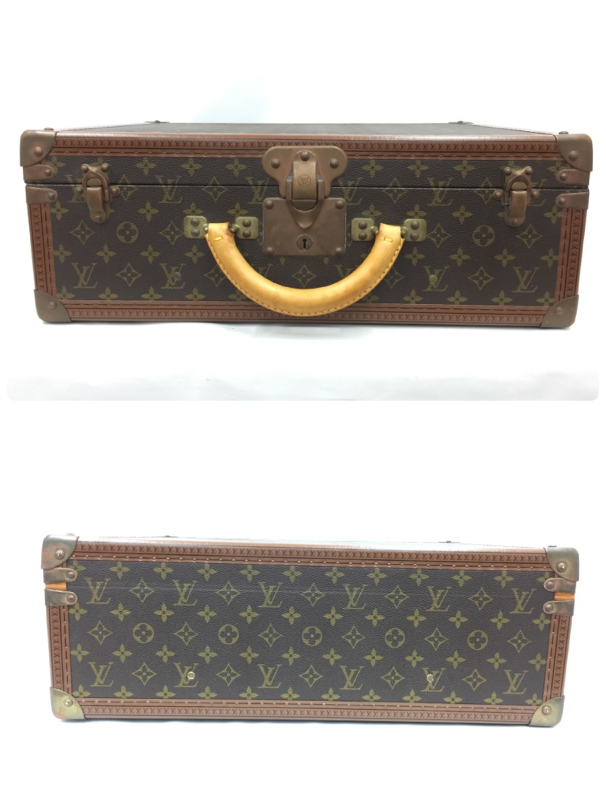 Authentic Louis Vuitton Alzer Monogram 50 Trunk Hard Case image 10