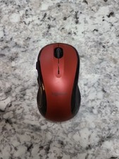 Logitech 910-004554 M510 Wireless Mouse - Burgundy Super Clean