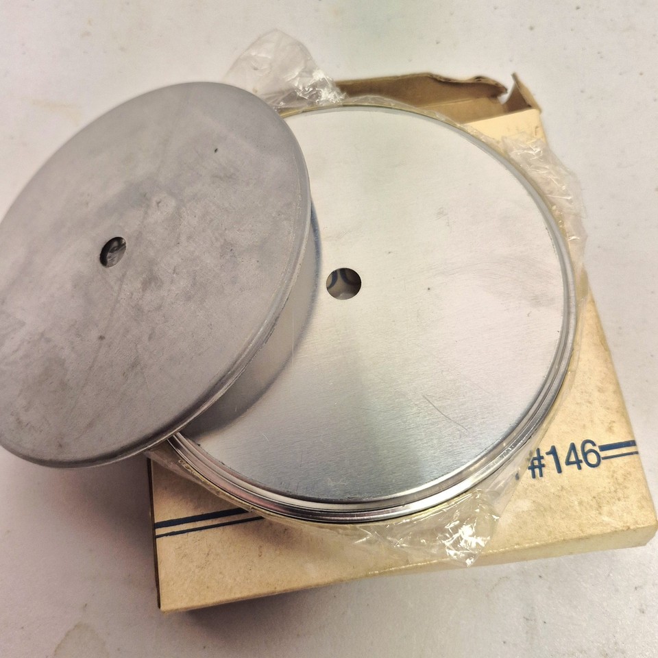 VINTAGE CLARITY 5” Clock Bezel with Glass Dome Item #146 Hands and ...