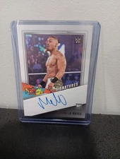 2022 Panini WWE NXT - Nxt Signatures Carmelo Hayes #NS-CHY (AU, RC)