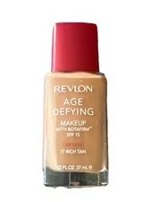 Revlon Age Defying w/Botafirm Makeup Dry Skin SPF 15 - 17 Rich Tan