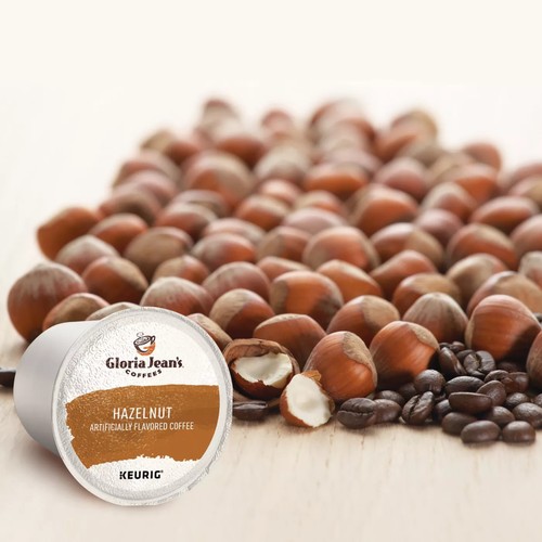 Gloria Jean's Hazelnut K-Cups, Medium Roast Coffee, 144 Count - 第 4/4 張圖片