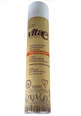 Zotos LAMAUR VitaE W/ Vitamin Maximum Hold Hair Spray 10oz New
