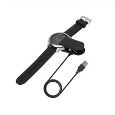 1m USB Clip Charging Cradle Cable Charger For Garmin Fenix Chronos Watch