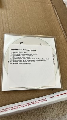 George Michael   White Light Remixes Promo CD Slipcase NM Disc