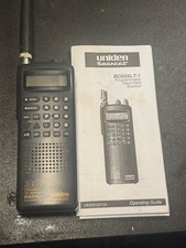 Uniden Scanner BC60XLT-1 Bearcat Handheld Mobile 30 Channel 10 Band Radio TESTED