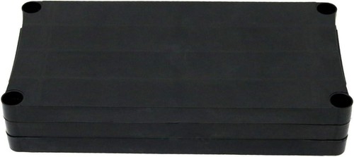 3 Tier Shelving Racking 3 Tier Black Plastic Heavy Duty Storage Unit - Picture 4 of 7