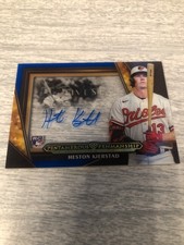 2024 Five Star Pentamerous Penmanship Blue /15 Heston Kjerstad Rookie Auto RC