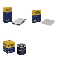 HENGST FILTER-PAKET SET passend für TOYOTA COROLLA E12+VERSO R1 AVENSIS T25