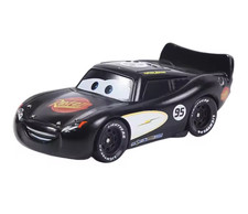 Mattel Disney Pixar Cars Black Lightning Mcqueen 1:55 Diecast Car Toy, NEW Loose