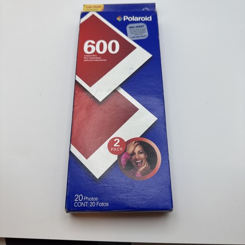 Polaroid 600 Instant Color Film 2x Pack of 10 - 20 Photos Expired 2000s Lot Of 2