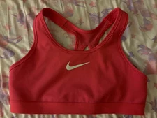 Nike Dri-FIT Swoosh High-Support Unpadded Sports Bra Women Size X-Small (A-C)